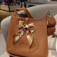 【現貨】Hermes Evelyne 29 金棕/金釦