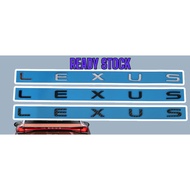 emblem lexus tulisan lexus emblem lexus toyota wording chrome black carbon fiber