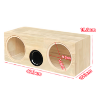 Wooden Car Audio Speaker Box 4 Inch 5 Inch 6.5 Inch Subwoofer Shell High Quality DIY Sound System Au