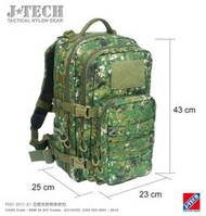 【軍宅小物】國軍數位迷彩/陸戰隊迷彩 亞歷克斯戰術背包 一日包 後背包 J-TECH台灣製造