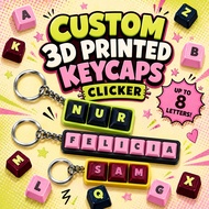 Custom Keycap Fidget Clicker Keychain | Personalized Keyboard Clicker