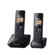 Panasonic - 雙子機 數碼室內無線電話 黑色 KX-TG2722BK