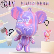 Creativity Multi Functional DIY Bearbrick Keychain Parent-Child Color Painting Bear Children's Day Gifts Toys
