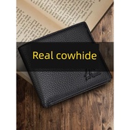 wallet wallet men Genuine Leather Wallet Men's 2024 New Style Wallet Genuine Leather Wallet Men's Sh
