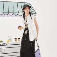 BY IHAPPY | เสื้อแขนกุดลำลองสำหรับผู้หญิง