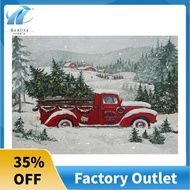 210 X 150Cm Photography Cloth Studio Photography Backdrops Christmas Red Truck Party Banner Children