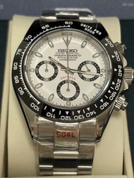 Seiko Mod Watch VK63計時精鋼手錶