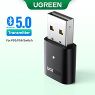 UGREEN USB Bluetooth Transmitter 5.0 Adapter Dongle Wireless Headphone PC Music Receptor for Switch&