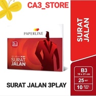 Road Letter/ 3 PLAY ROAD LETTER 3-Piece Road Letter Paperline