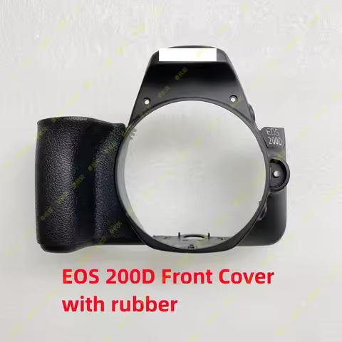 New Front Cover Shell With Hand Grip Rubber For Canon 200D Kiss X9 Camera Black Front Cover Camera R