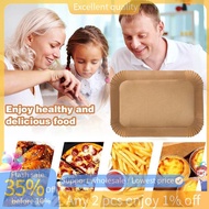 In stock-400Pcs Air Fryer Paper for DZ201/DZ401 Nonstick Rectangle Air Fryer Baking Paper HeatResist