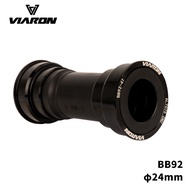VIARON Bike Bottom Bracket BB92 Press Fit in BB Bottom Bracket 24 mm for Shimano for Sram GXP Cranks