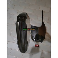 RMZ 450 front fender and number board RMZ 450 set Supermoto klx 150 bf dtracker crf 150l