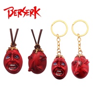 Berserk Anime Necklace, Behelit Hand of God Heart Shape Pendant Jewelry