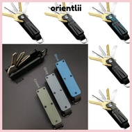 ORIENTLIIY Key Organizer, Metal Modern Keys Fob with Clip,  Holds 2-6 Keys with Screwdriver Multi-fu