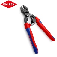 KNIPEX CoBolt Bolt Cutter 8 Inches Compact Labor-Saving Cable Cutting Pliers 62 HRC for Soft Hard an