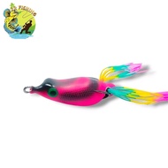 Soft Frog Skirt Berdiri LJ LURE Ukuran 6Cm.Umpan Casting Gabus Dan Toman