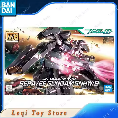 Bandai Original Genuine In Stock HG 1/144 GN-008 SERAVEE GUNDAM GNHW/B 00-51 Anime Action Figures To