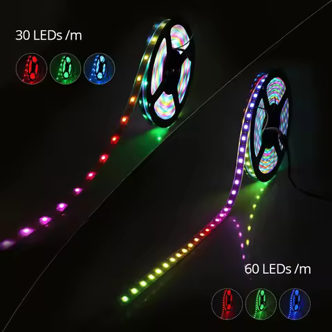 SK6812 RGBW Led Strip Light 4 in 1 Similar WS2812B 1m 4m 5m 30 60 144 LEDs Individual Addressable RG