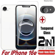 Iphone16 e 5G 2in1 3D Curved Tempered Glass For IPhone 16 Pro Max Plus 16Plus 16Promax 16e Iphone16P
