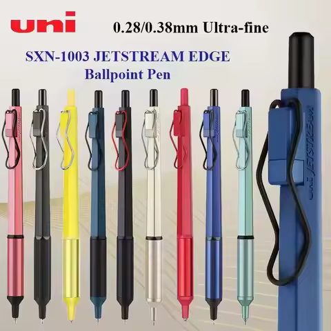 Uni SXN-1003 JETSTREAM EDGE Ballpoint Pens Ultra-fine Luxury Men's Pen, Small-word Annotations Fine 