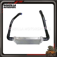 4x4 Alloy Intercooler Kit Ford Ranger T6 T7 T8 2.2L Diesel piping silicone hose 510 x 300 x 65 mm