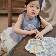 Baby New Chinese Style Gauze Suit Skirt 6.7
