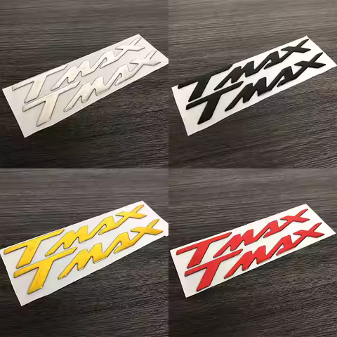 Motorcycle Decals Stickers Emblem Badge 3D Raised Tank Wheel Logo For TMAX 500/530 TMAX500 TMAX530 T