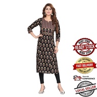 100% ORIGINAL READY STOCK Kurti Indian Women Kurtis Top Saree Sari Punjabi Suit Readymade Kurti UD15