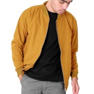 Unisex canvas bomber jacket