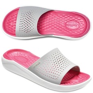 Crocs LiteRide Slip #SizeM4---M11# Slipper# รองเท้าแตะสวม รองเท้าผู้หญิ่ง รองเท้าเบา นิ่ม รองเท้าสวย ใส่สบาย รองเท้าใช้ดี รองเท้าทันสมัย
