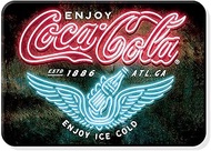 Desperate Enterprises Coca-Cola Neon Retro Refrigerator Magnet - Coke Magnets for Fridge - Funny Fri