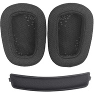 Replacement Ear Pads Cushion and Headband Kit for Logitech G633 G933 G635 G935 G633S G933S Gaming He