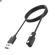 Magnetic Charger Cable Cord 1M USB 2 Pin Charging Cord Smart Bracelet Charging Cable for Zeblaze Vibe 7 Pro Accessories