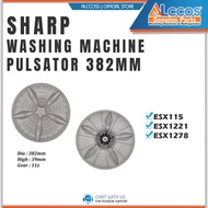 SHARP ESX115 / ESX1221 / ESX1278 WASHING MACHINE PULSATOR  - 382MM - OEM