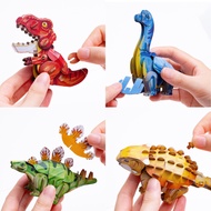 Dinosaurs - 3D Puzzle Eco-Friendly Paper Crafts DIY STEM Toys Educational Learning 3D Puzzles