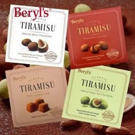 Chocolate Beryl's Coklat Green Tea Almond Beryls Tiramisu White Chocolate Milk Chocolate Box 65g
