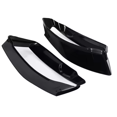 A77E-1Pair Front Left&Right Car Headlight Lens Light Cover For A4 B8 2008-2012