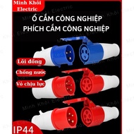 Industrial plug, 3-phase industrial socket 16A and 32A