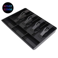Cash Register Drawer -  Tray Replacement 4 Bill/3 Coin Cash Register Insert Tray,12.6 x 9.6 x 1.4Inc