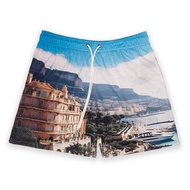 CASUAL FASHION STREETWEAR KINETIC KINGS MESH SHORTS COASTAL MIRAGE