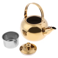 Outdoor Camping Stainless Steel Tea Kettle Water Pot 1L 1.5L 2L 2.5L