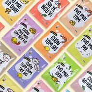 Super addictive WATU rice paper snacks mixed with many flavors is DELICIOUS
