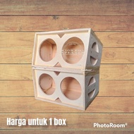 LINE ARRAY 4 INCH DOUBLE SPEAKER BOX 8-9 mm PLYWOOD THICKNESS