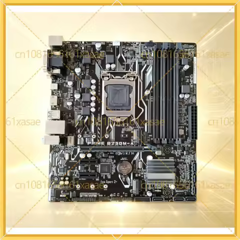 For ASUS PRIME B250M-A LGA1151 mATX Motherboard B250 DDR4 M.2 Support 6th 7th Gen Intel CPU