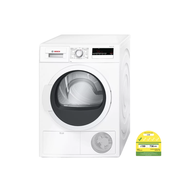 [Bulky] Bosch WTB86201SG [8Kg] Condenser Tumble Dryer (White)