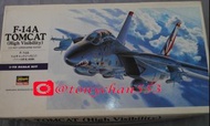 Hasegawa 1 比 72 F14A Tomcat  飛機軍事模型