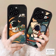 Ac038 SOFTCASE PROCAMERA Silicone Mobile Phone Case MATTE ROSE Astronaut MOTIF FOR OPPO A54 A55 A57 2022 A77S A58 A74 A95 A78 A79 A83 A59 F1S F5 YOUTH F7 F11 PRO RENO 4 4F F17 PRO 5 5F A94 F19 PRO 6 7 8 7Z 8Z A96 8T 10 PRO
