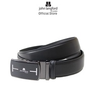 John Langford of London Men's Synthetic Leather Belt 35MM Automatic Belt JLB282L9(A)