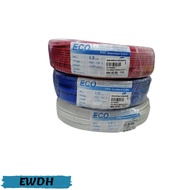 PVC CABLE 1.5MM ECO SIRIM 100METER/PVC INSULATED CABLE/100% FULL COOPER
